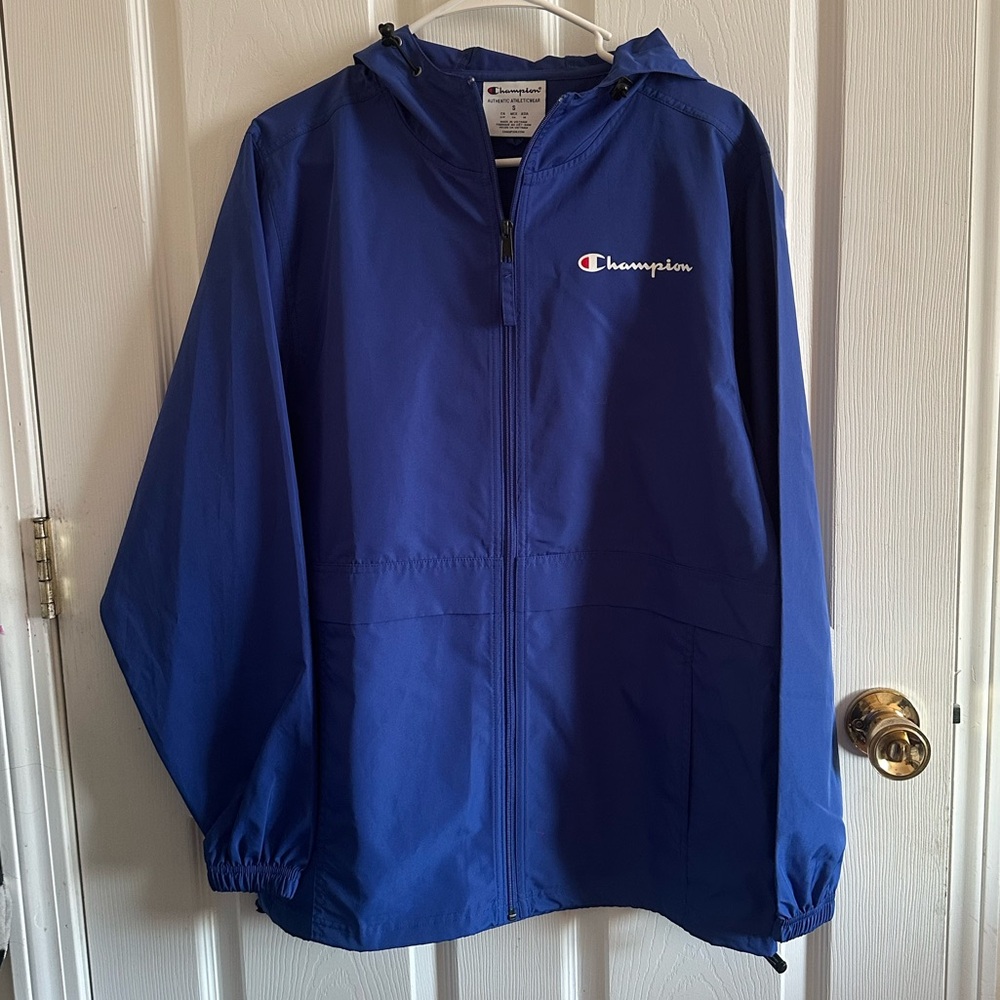 Champion Royal Blue Hooded Jacket